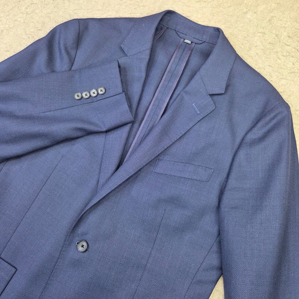 Bonobos Blazer Men's 38R Wool Stretch Slim Fit Jacket Sport Coat Navy Italy Vent